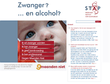 Tablet Screenshot of alcoholenzwangerschap.nl